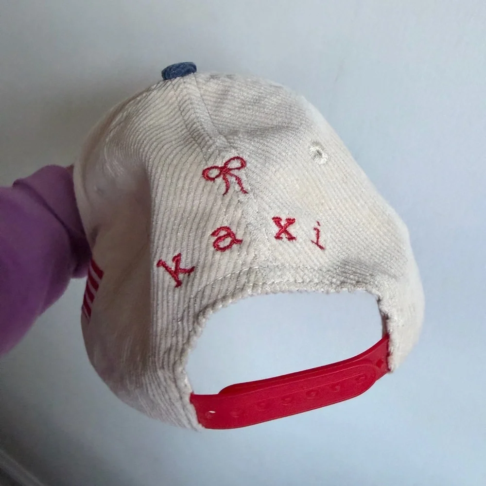 KAXI American Embroidered Cap with Blue Brim - Picture 5 of 6